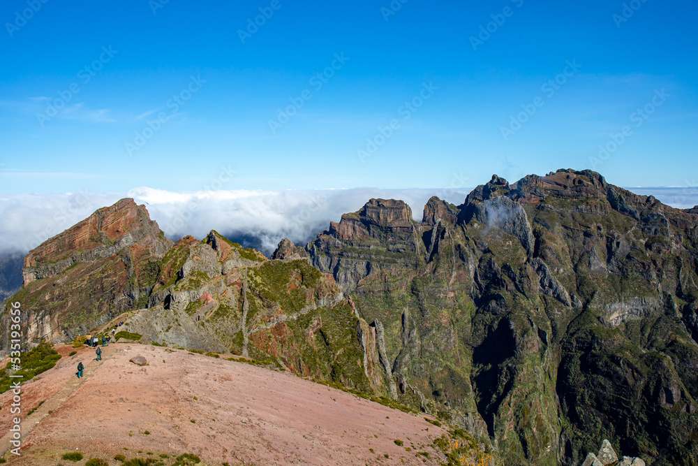 View from Pico do Arieiro, Maderia	