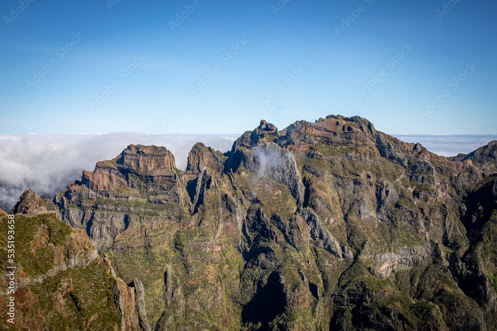 View from Pico do Arieiro, Maderia	