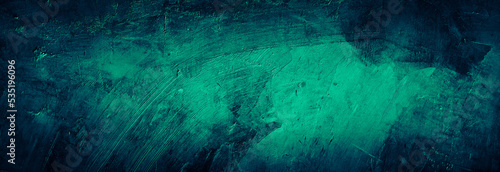 Fototapeta Naklejka Na Ścianę i Meble -  dark green texture cement concrete wall abstract background