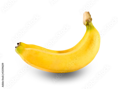 Bananas isolated on white background Clipping Path 