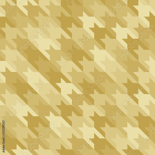 beige houndstooth check. vector seamless pattern. chaotic colored classic ornament. repetitive background. fabric swatch. wrapping paper. modern stylish design template for linen, home decor, apparel