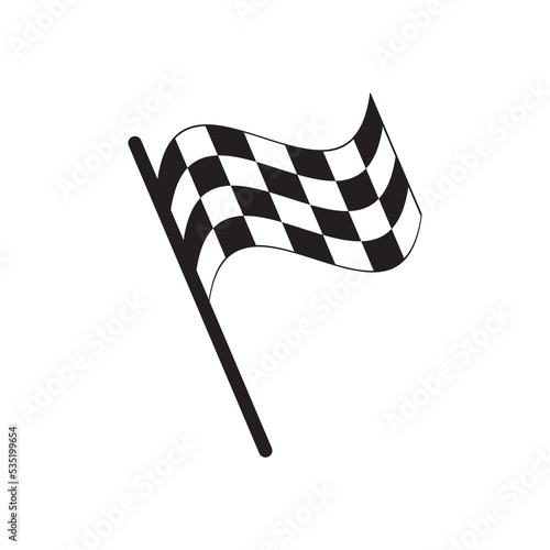 Racing flag icon. race flag icon.Checkered racing flag icon