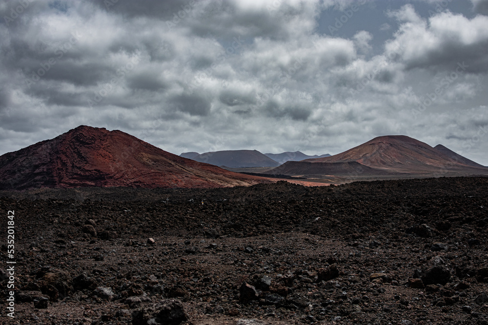 Mar de lava, Lanzarote