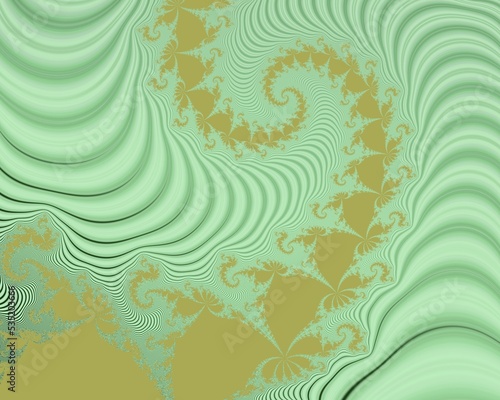 pattern and design inspired by a single sharp acute angled peak in shades of medium green on a dark green background