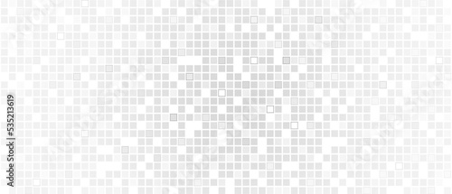 grey abstract background with transparent squares concept