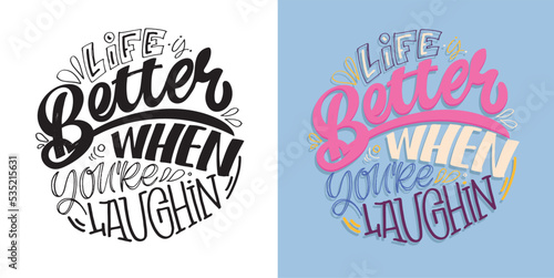 Inspirational hand drawn doodle lettering quote . Modern calligraphy. Brush painted letters, vector, t-shirt design. 