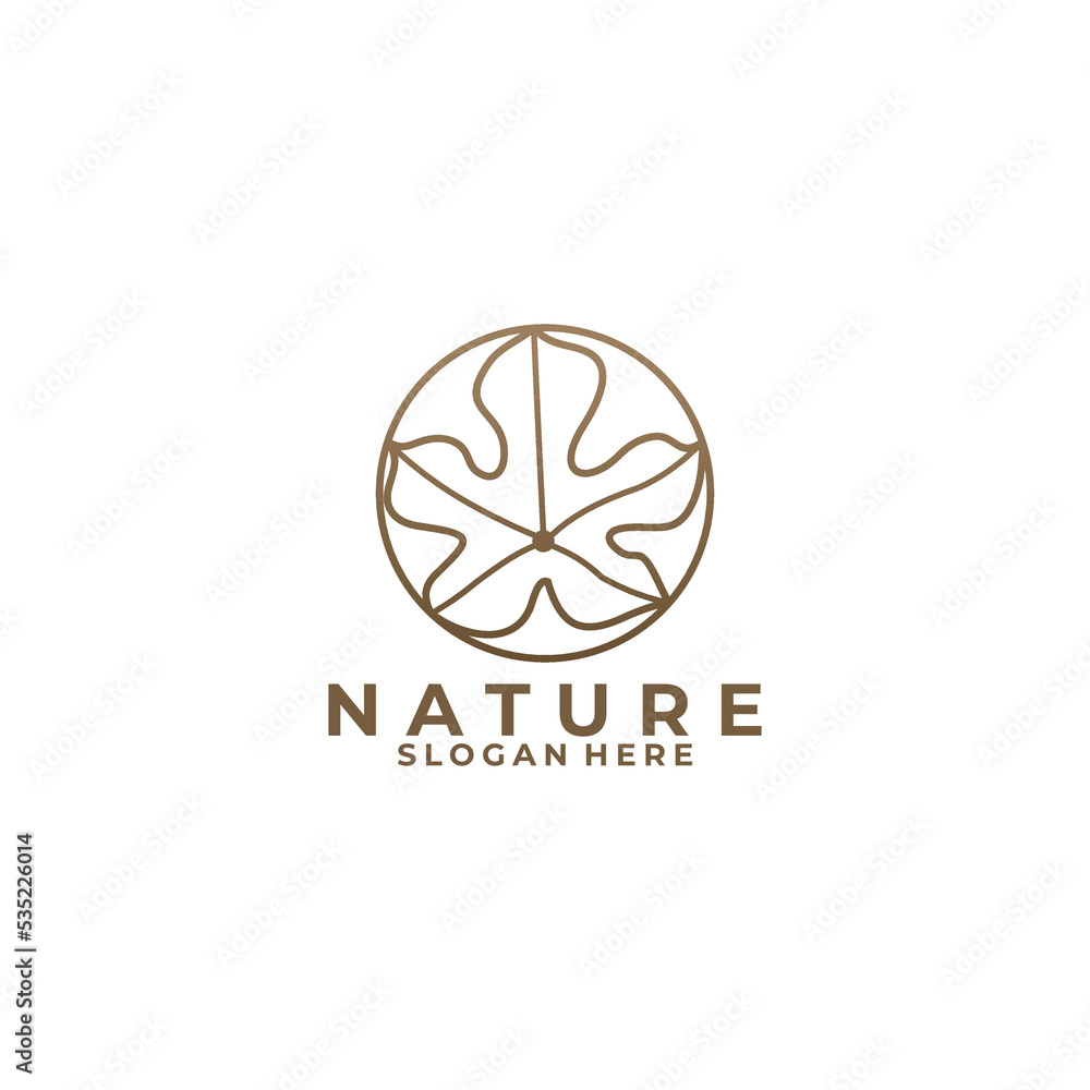 nature logo icon vector isolated nature logo icon vector isolated