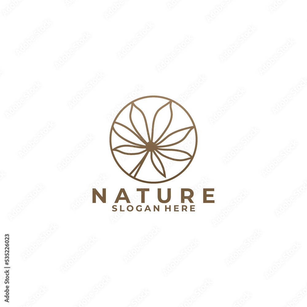 nature logo icon vector isolated nature logo icon vector isolated