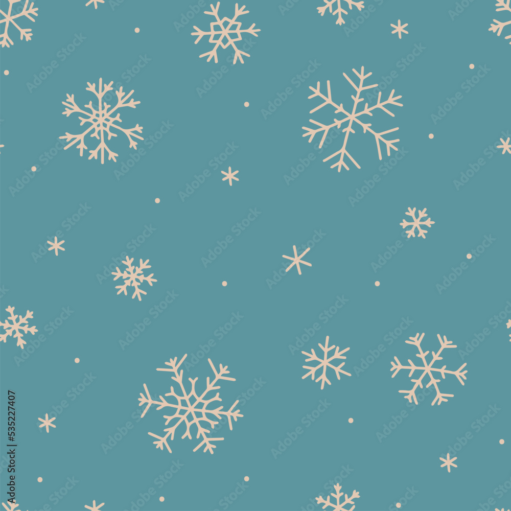 snowflakes seamless background snowflakes seamless background