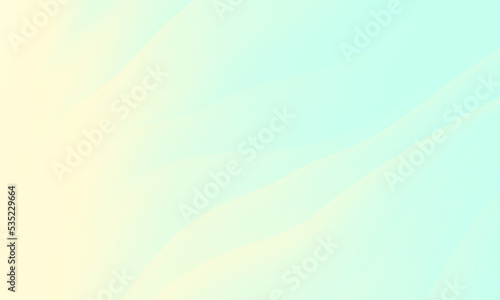 Abstract green yellow colors gradient with wave lines graphic design texture background. Use for cosmetic fashion and summer business concept.