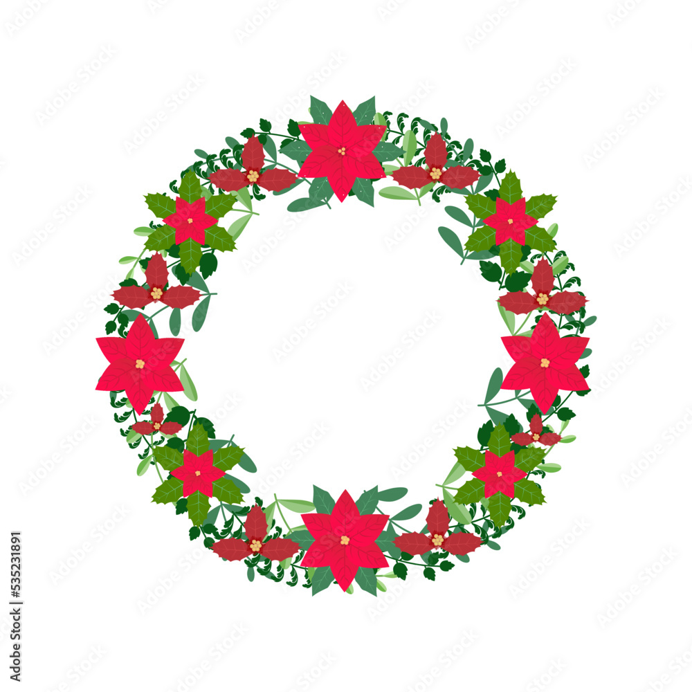 Christmas Wreath Vector Designs