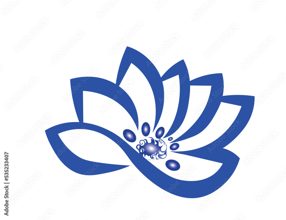 flower logo on a white background. harmony outline symbols in a simple flat trendy modern style for your website design, logo, and application flower logo on a white background. harmony outline symbols in a simple flat trendy modern style for your website design, logo, and application
