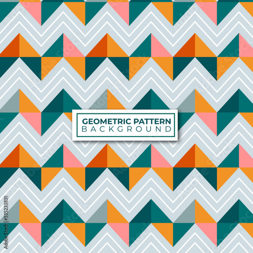 Abstract Geometric Pattern Vector Background