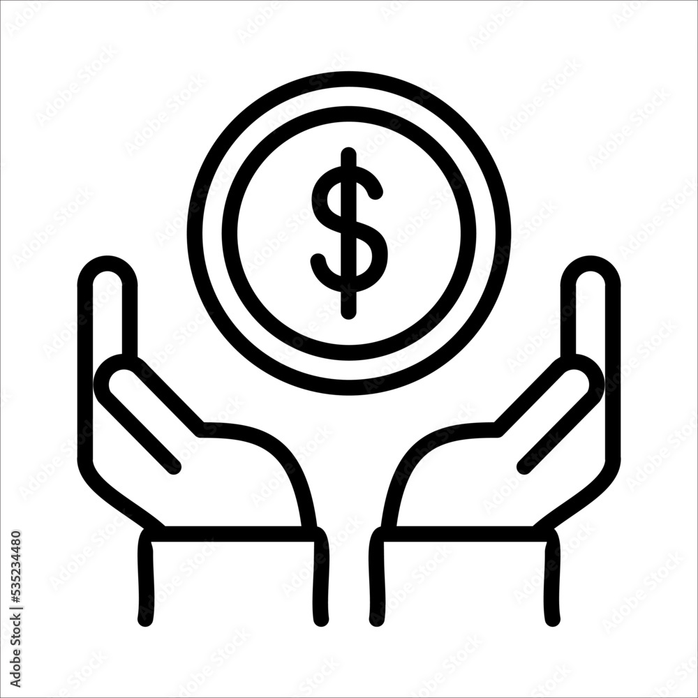 Profit Icon Logo Design Vector Template Illustration Sign And Symbol Pixels Perfect Profit Icon Logo Design Vector Template Illustration Sign And Symbol Pixels Perfect