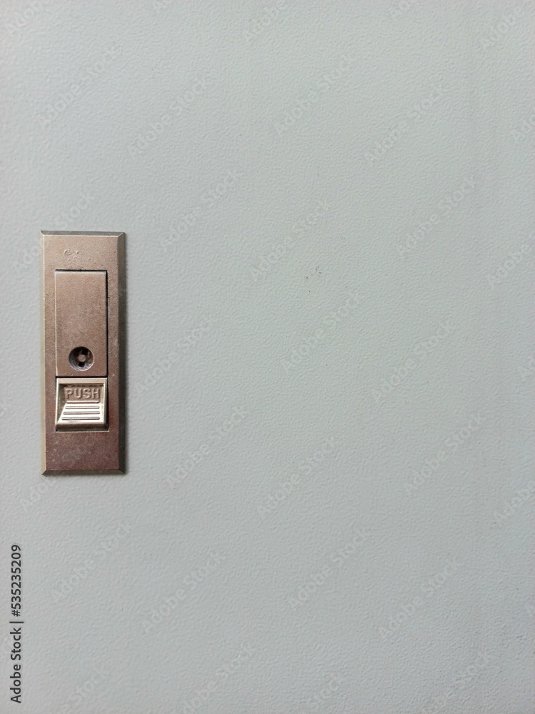 switch on the wall switch on the wall