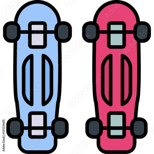 Longboard Icon