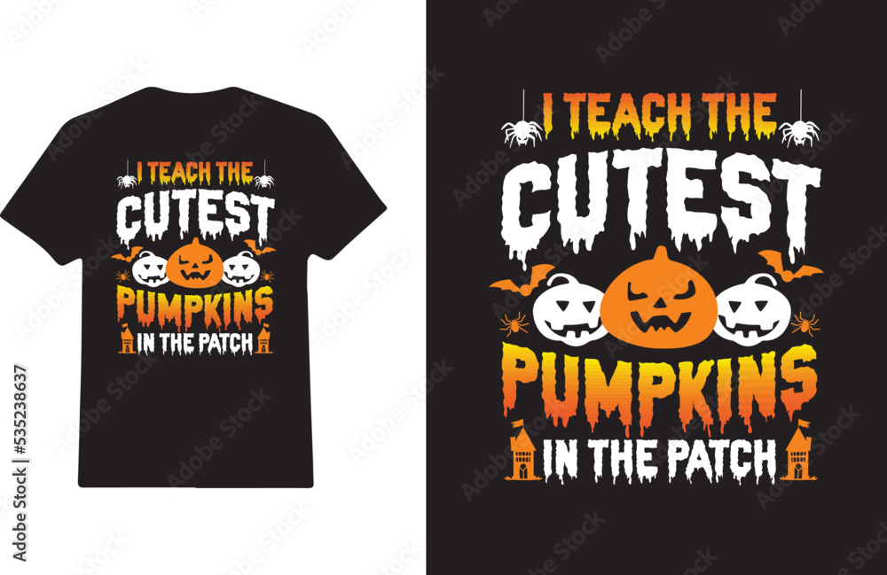 Happy Halloween scary night pumpkin face t-shirt design Happy Halloween scary night pumpkin face t-shirt design