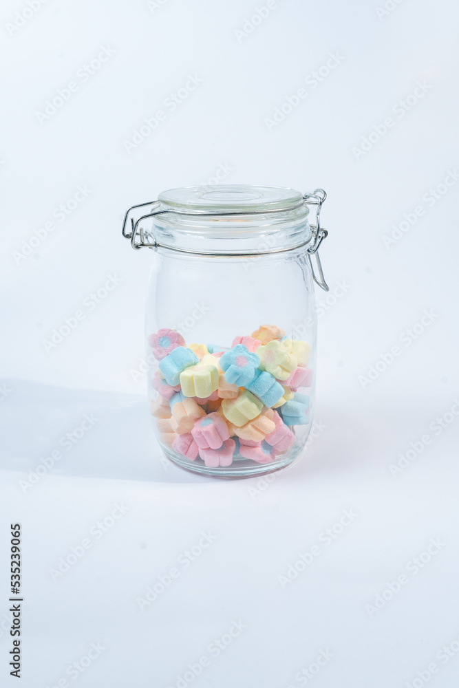 candy in a glass candy in a glass