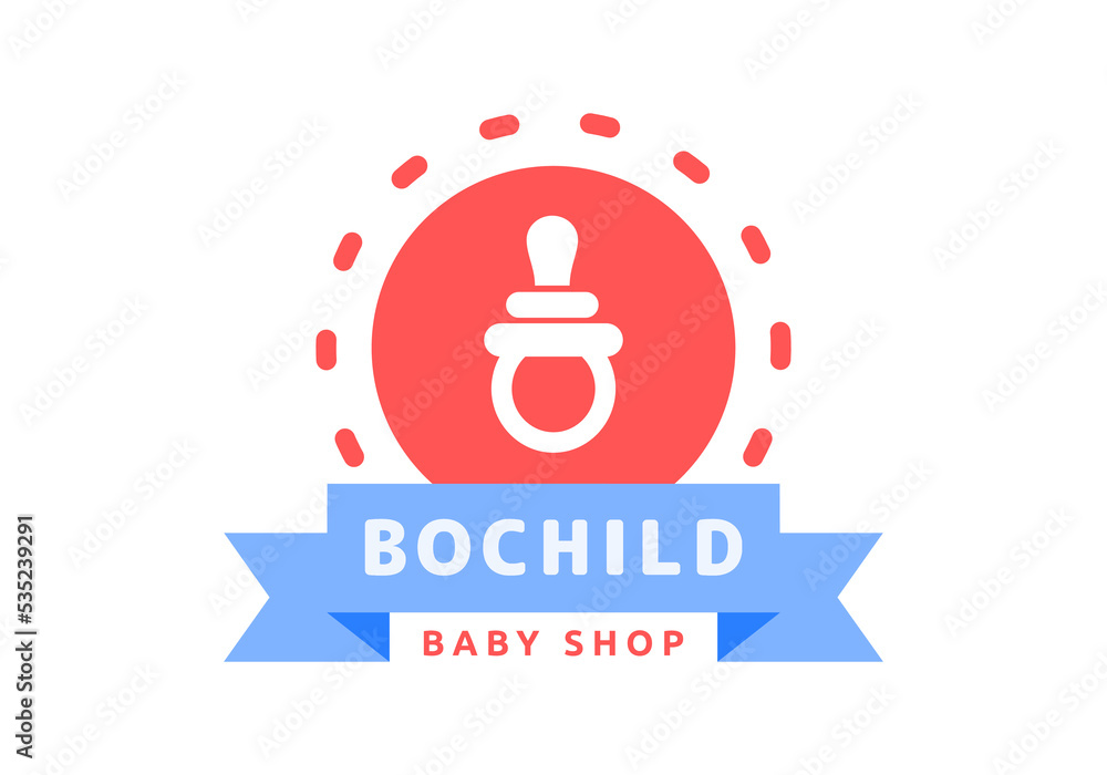 Dot logo, suitable for baby shops, and others.