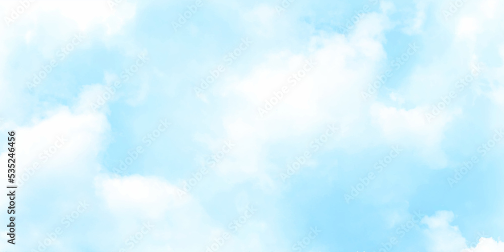 Cloudy blue sky abstract background, blue sky background with tiny