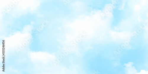 Cloudy blue sky abstract background, blue sky background with tiny clouds, 3d rendering