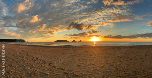 Panorama from sunrise at L'Estartit