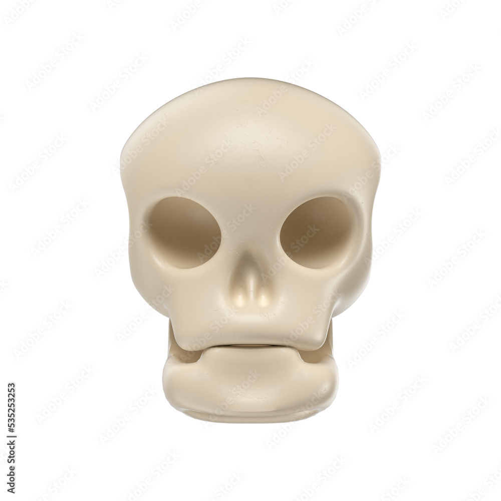 Halloween Skull 3D Render Halloween Skull 3D Render