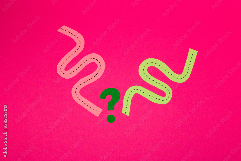 question which path to choose, creative business concept, question
question which path to choose, creative business concept, question
