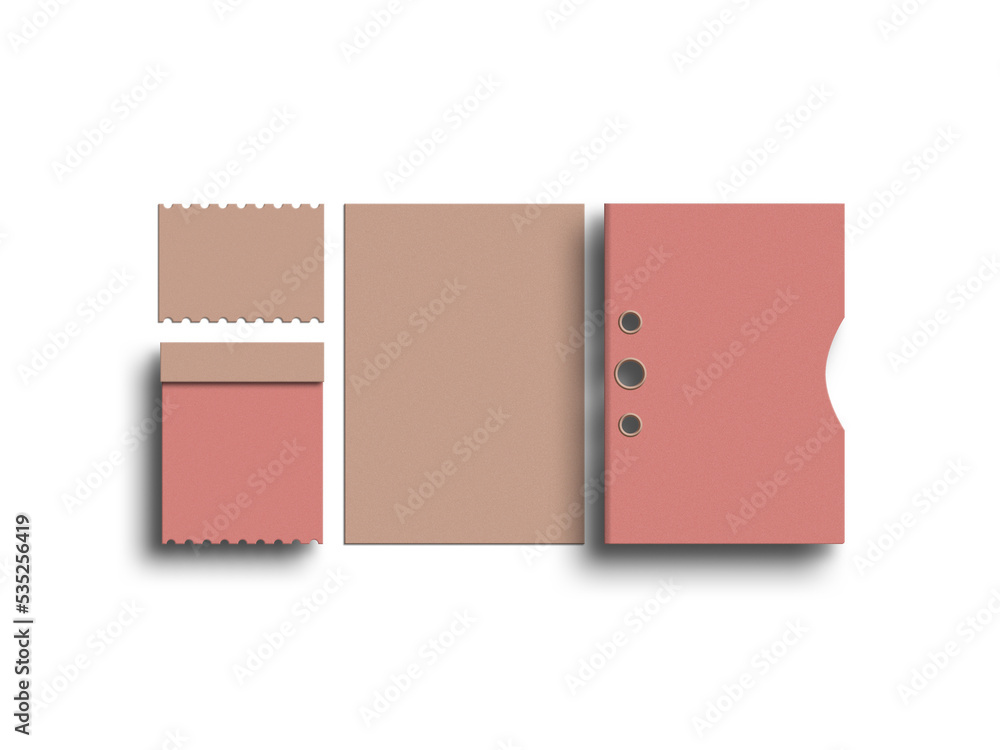 Letterhead with envelope mockup Letterhead with envelope mockup