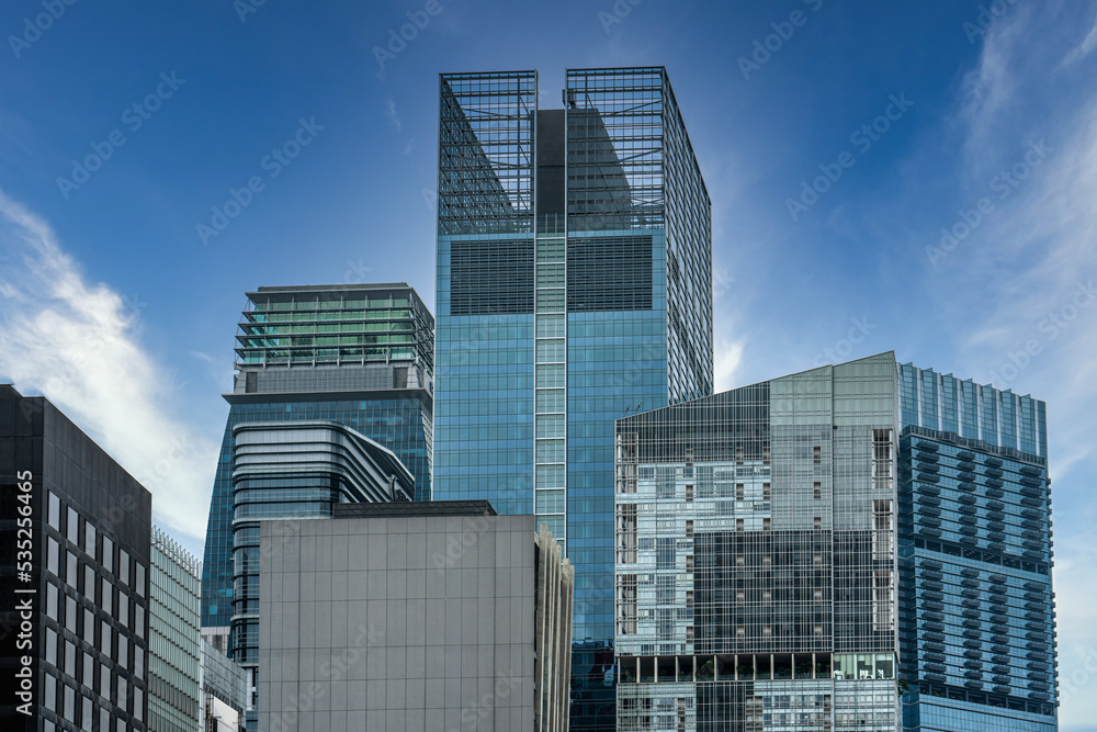 Business skyscrapers in Singapore
