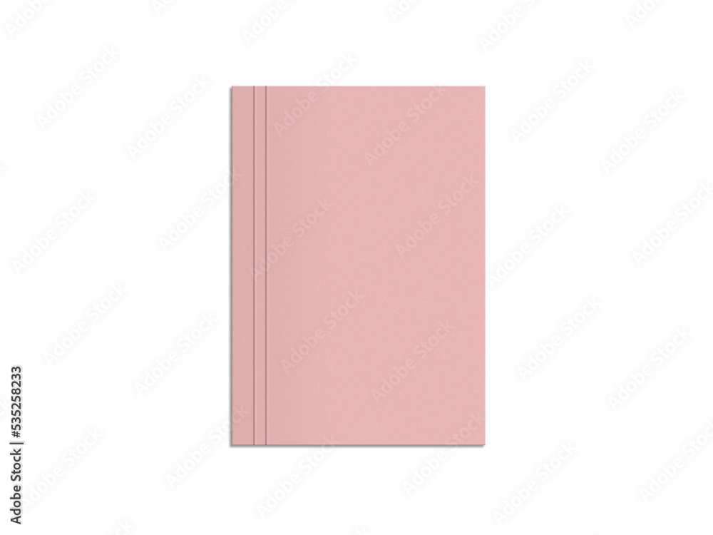 Minimal A4 file stationery mockup Minimal A4 file stationery mockup