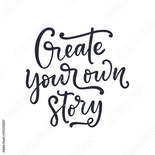 Inspirational quote about Love Yourself. Modern calligraphy. Brush painted letters, vector