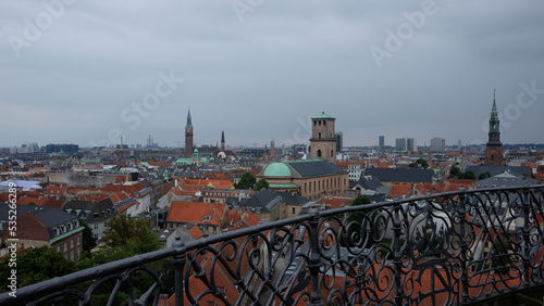 A city view of Copenhagen, Denmark