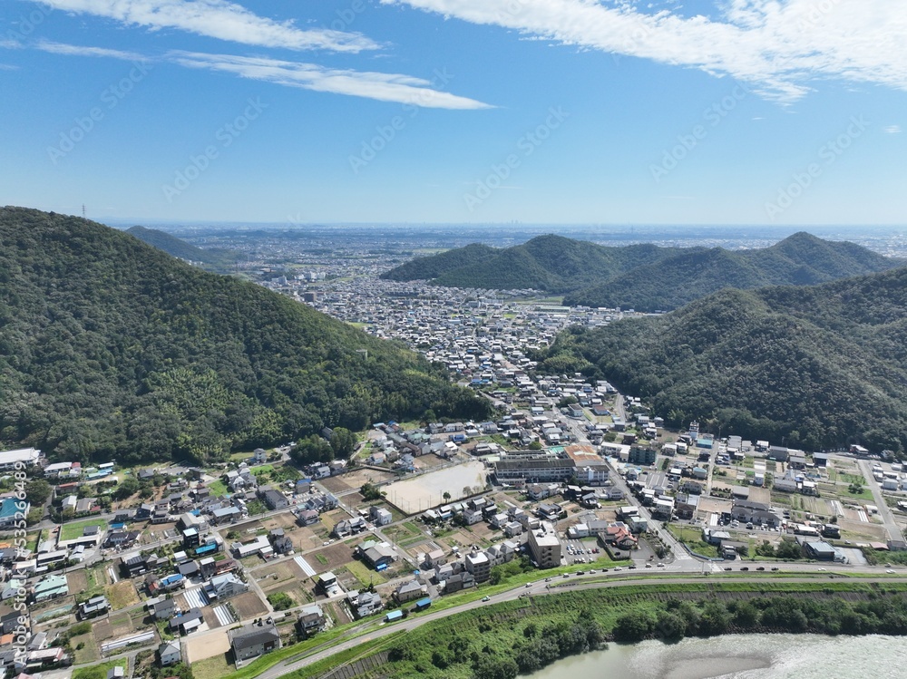 綺麗な長良川風景