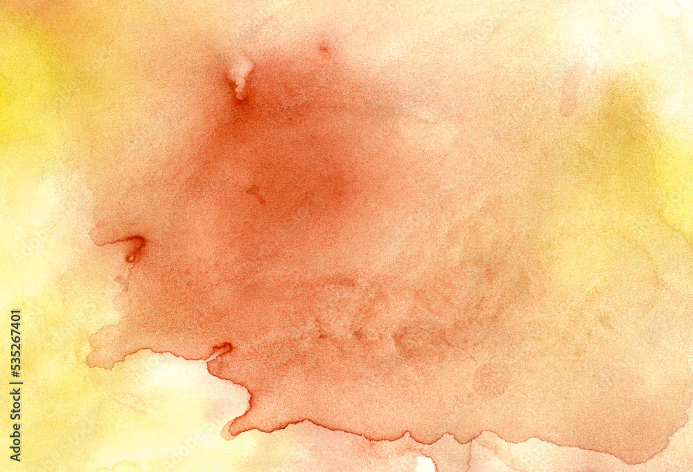 Obraz premium hand drawn watercolor background with texture and splashes