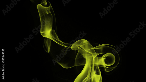Green smoke effect