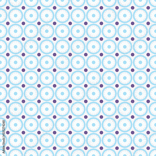 sky blue colour circular geometric pattern