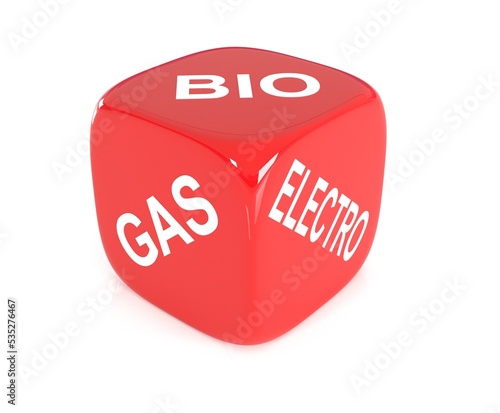 Bio electro gas dice
