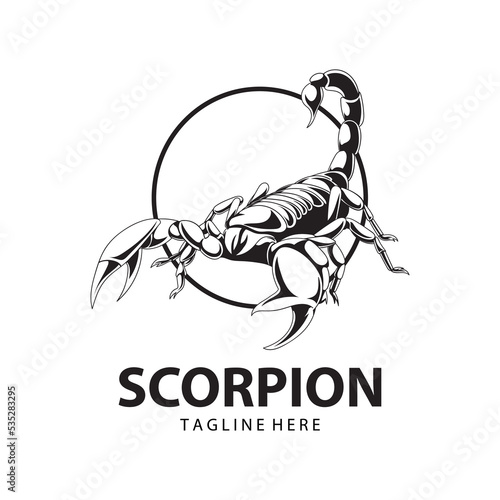 Scorpion Logo Great for Any Related Logo Brand Theme Activity or Company.