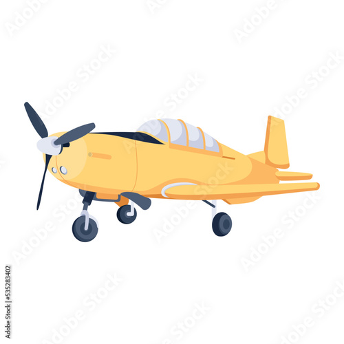 Download isometric icon of aircraft 