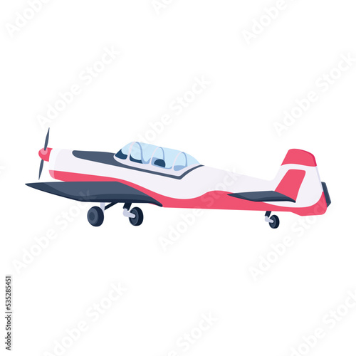 Download isometric icon of aircraft 
