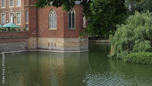 The old Castle Huelshoff in Germany photo