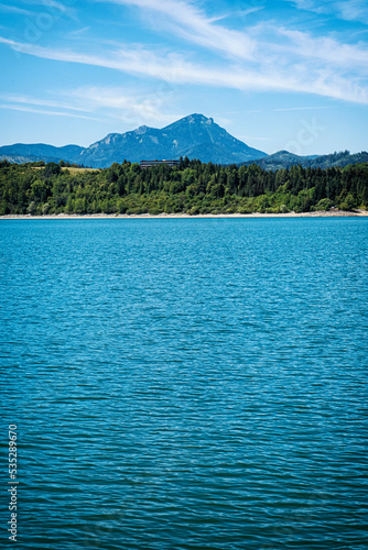 Big Choc and Liptovska Mara dam  Slovakia  travel destination