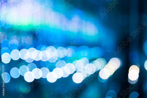 Abstract defocused scene in the night club © xy