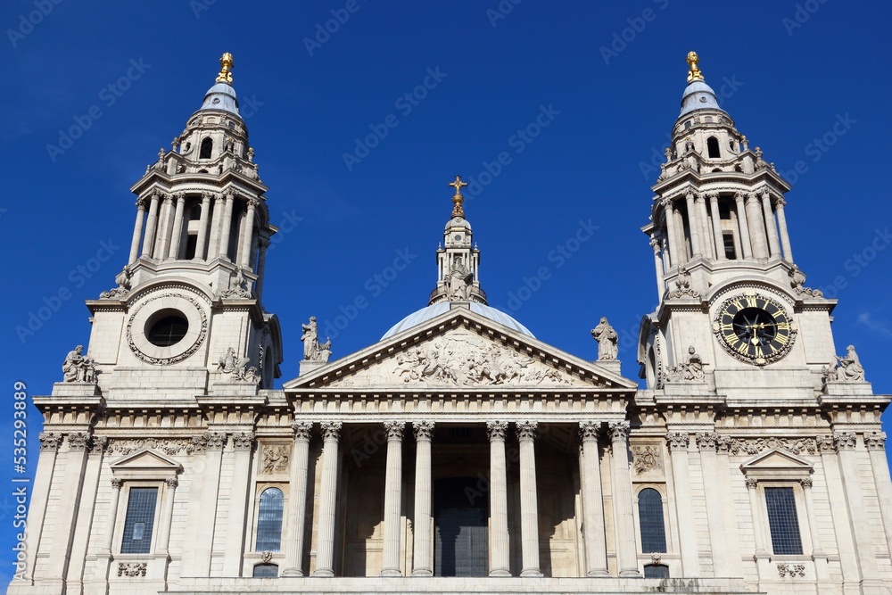 St Paul's Cathedral in London UK
