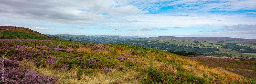 A View Across Ilkley Moor Yorkshire