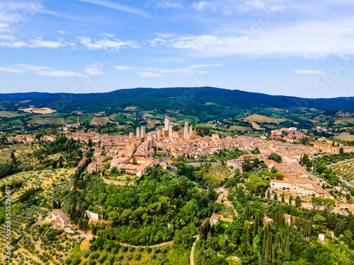 Wallpaper Mural San Gimignano, Toscana Torontodigital.ca