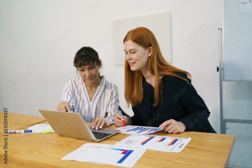 Business professionals at work in office Business professionals at work in office