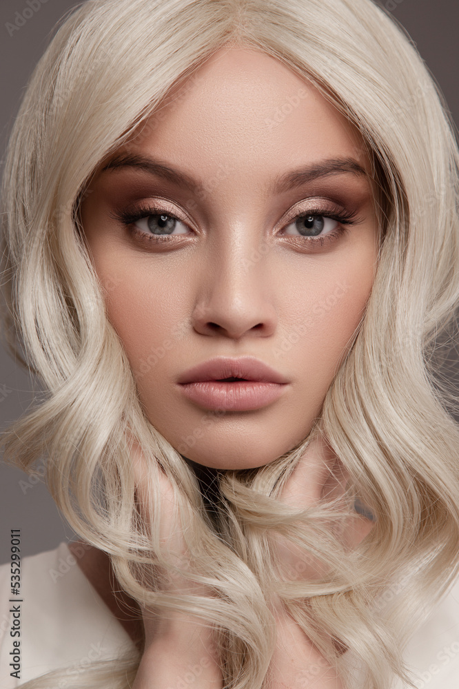Sensual portrait of a young beautiful blonde woman Sensual portrait of a young beautiful blonde woman