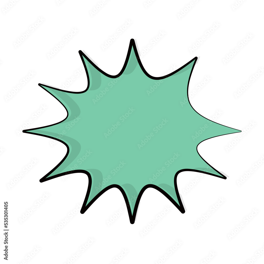 cartoon shape bubble cartoon shape bubble
